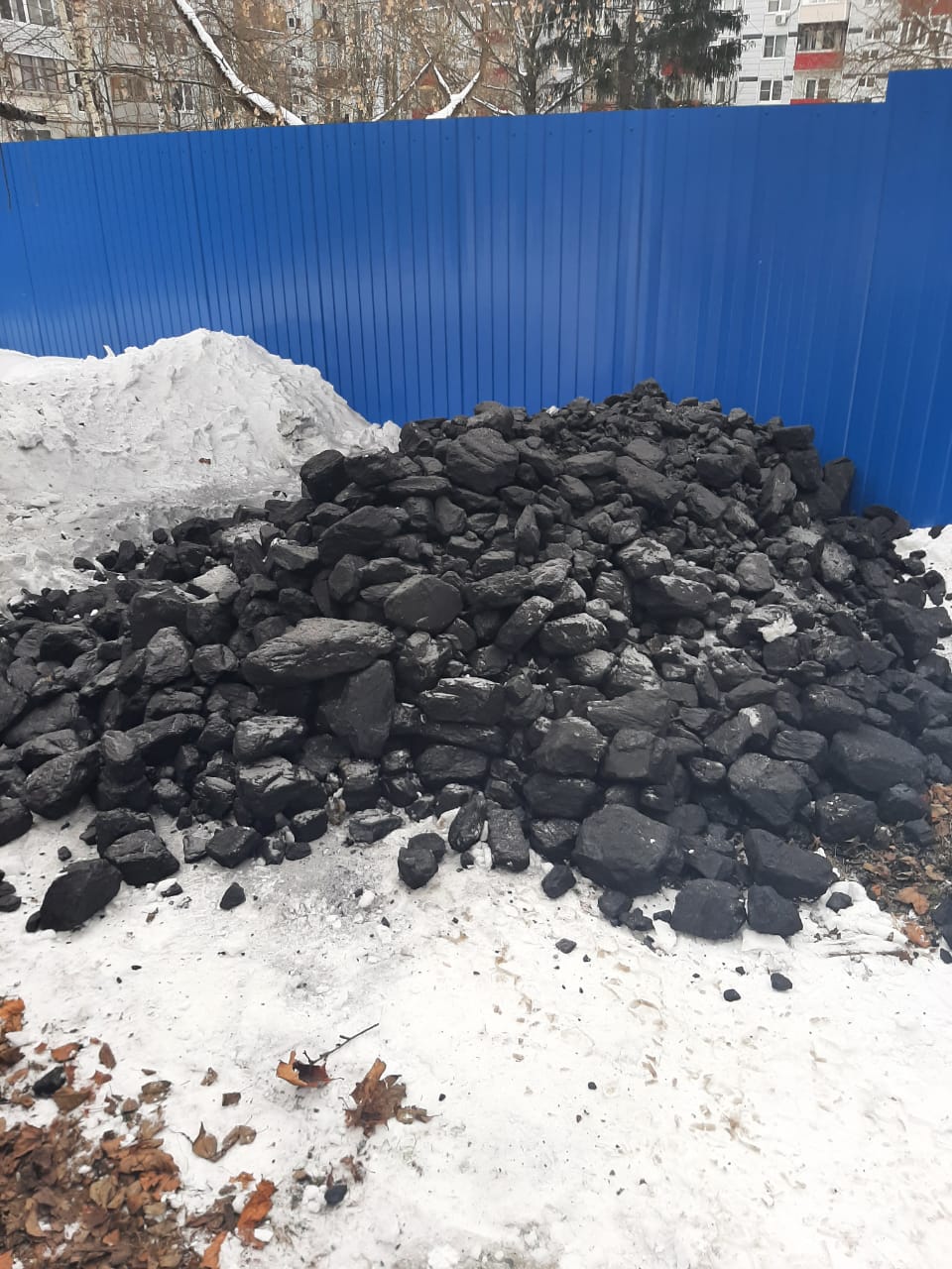 4 тонны угля ДПК